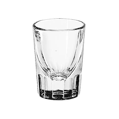 LIBBEY Libbey 1.25 oz. Fluted Whiskey Shot Glass, PK48 5135
